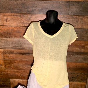 Yellow and Pink tshirts